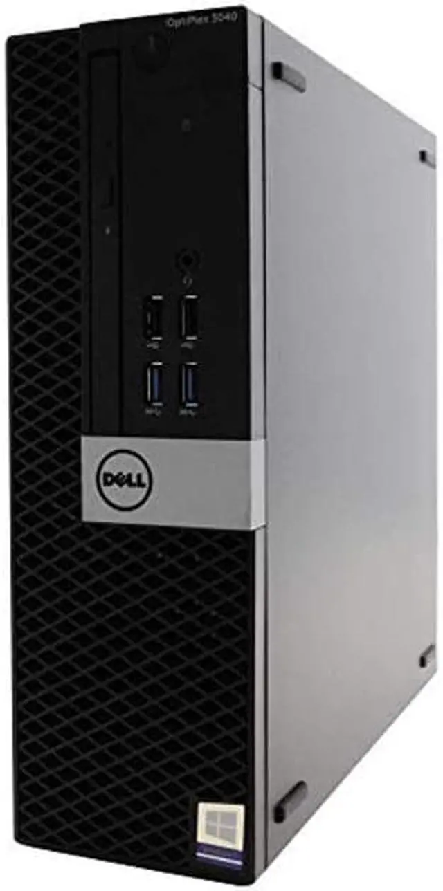 Alt view image 4 of 5 - Dell Optiplex 3040-SFF, Core i5-6500 3.2GHz, 8GB RAM, 256GB Solid State Drive, DVDRW, Windows 10 Pro 64bit (Renewed) - OEM