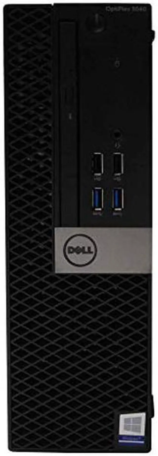 Alt view image 3 of 5 - Dell Optiplex 3040-SFF, Core i5-6500 3.2GHz, 8GB RAM, 256GB Solid State Drive, DVDRW, Windows 10 Pro 64bit (Renewed) - OEM