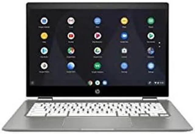 Alt view image 4 of 4 - HP Chromebook x360 14b-ca0023dx 14" Touchscreen 1366 x 768 Intel Pentium Silver N5000 1.1GHz 4GB RAM 64GB eMMC ChromeOS - OEM