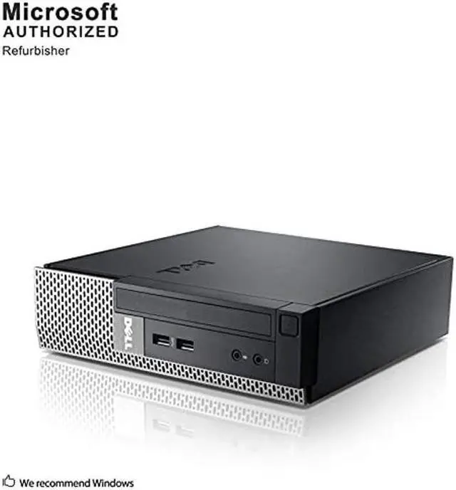 Alt view image 2 of 5 - DELL Optiplex 9020 Ultra Small Form Factor Business Desktop Computer, Intel Quad-Core i5-4570S up to 3.6Ghz, 8GB RAM, 500GB HDD, DVD, USB 3.0, WIFI, Windows 10 Professional (Renewed'] - OEM