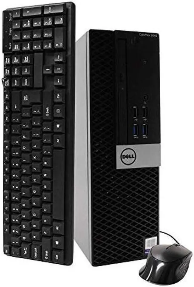 Main image of Dell Optiplex 3040-SFF, Core i5-6500 3.2GHz, 8GB RAM, 256GB Solid State Drive, DVDRW, Windows 10 Pro 64bit (Renewed) - OEM