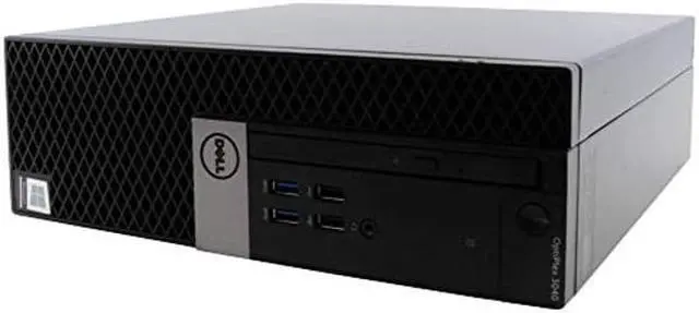 Alt view image 5 of 5 - Dell Optiplex 3040-SFF, Core i5-6500 3.2GHz, 8GB RAM, 256GB Solid State Drive, DVDRW, Windows 10 Pro 64bit (Renewed) - OEM