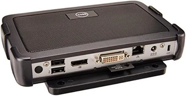 Alt view image 2 of 7 - Dell Wyse 909569-01L P25 Mini Desktop, 512 MB RAM, 32 MB Flash, Black/Silver
