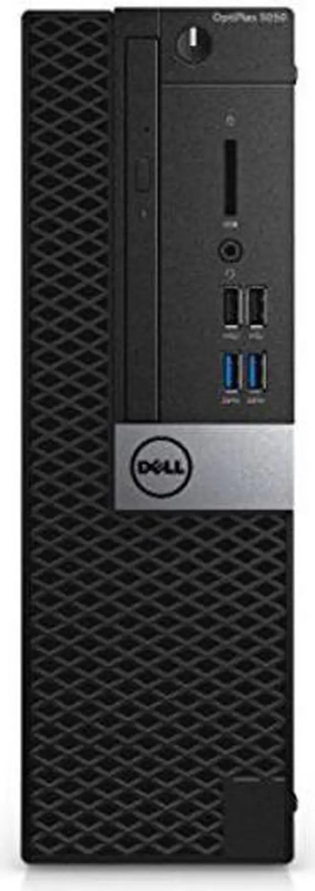 Alt view image 3 of 5 - Dell K3T2W OptiPlex 5050 Small Form Factor Desktop, Intel Core i7-6700, 8GB RAM, 256GB SSD, Black (Renewed)