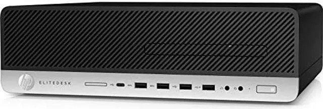 Main image of HP EliteDesk 800 G3 Small Form Factor PC, Intel Core i5@3.4 GHz, 8 GB DDR4 RAM, 512 GB SSD, Windows 10 (Renewed)