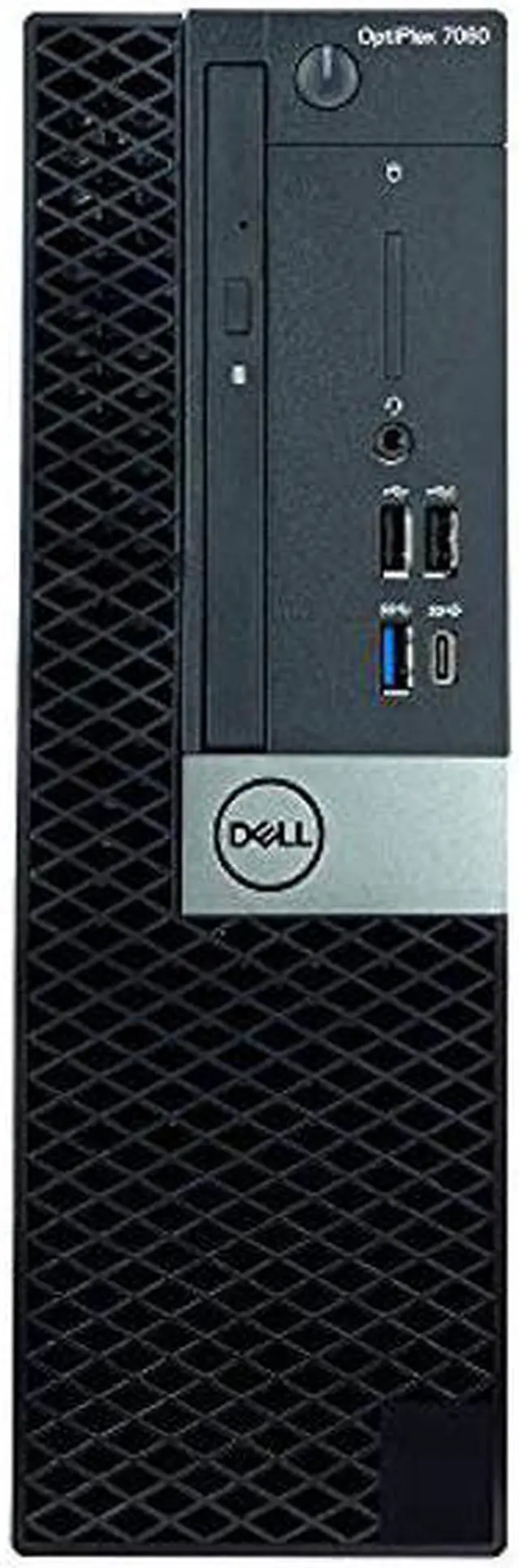 Main image of Dell Optiplex 7060 SFF Desktop - 8th Gen Intel Core i7-8700 6-Core Processor up to 4.60 GHz, 8GB DDR4 Memory, 512GB Solid State Drive, Intel UHD Graphics 630, DVD Burner, Windows 10 Pro (64-bit)