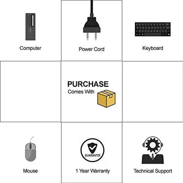 Alt view image 4 of 4 - 2019 HP ProDesk 600 G1 SFF Business Desktop,Intel Core I5-4570 Upto 3.6G,8G DDR3,120G SSD,DVD,VGA,DP Port,Windows 10 64 bit-Multi-Language Support English/Spanish/French(CI5)(Renewed)