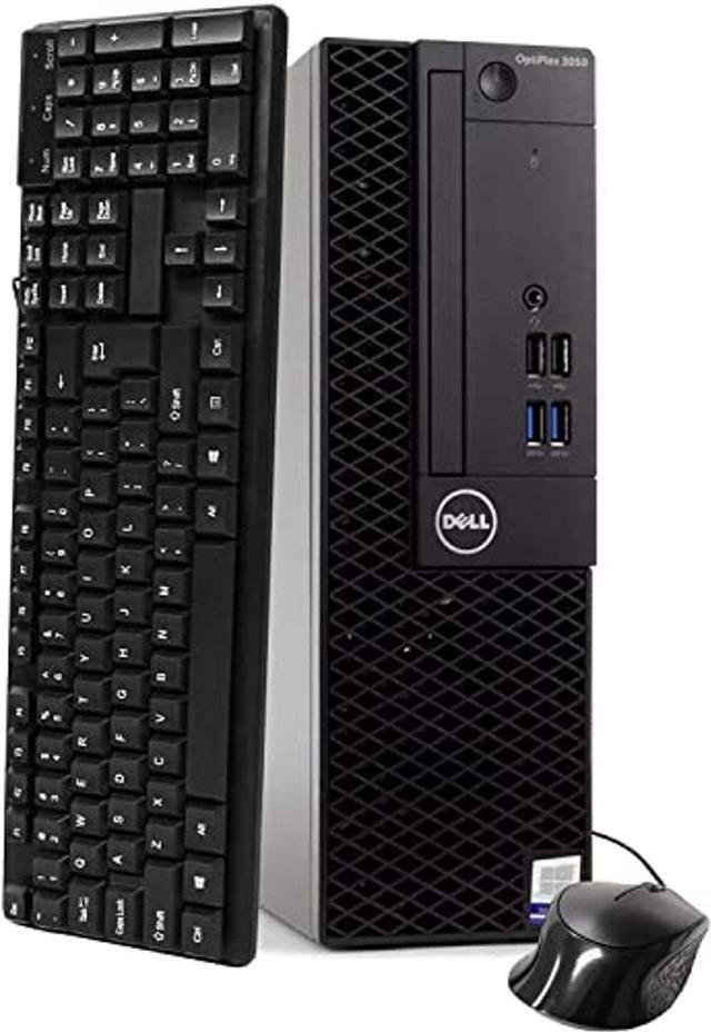 Main image of Dell Optiplex 3050 SFF Desktop PC, Intel i5-6500 3.2GHz 4 Core, 32GB DDR4, 512GB SSD, WiFi, Win 10 Pro, Keyboard, Mouse (Renewed)