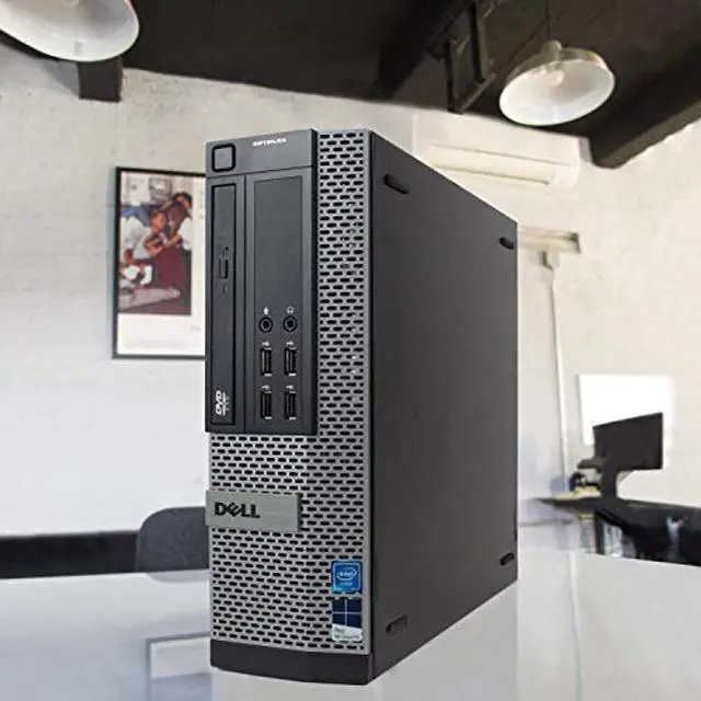 Alt view image 2 of 5 - Dell Optiplex 7010 Desktop Computer- Intel Core i5 3.2GHz, 8GB DDR3, New 120GB SSD, Windows 10 Pro 64-Bit, WiFi, DVDRW (Renewed)
