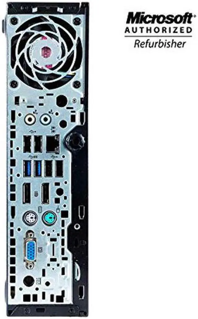 Alt view image 3 of 4 - HP EliteDesk 800 G1 USFF Ultra-Slim Business Desktop Computer PC, Intel i5-4570s up to 3.6 GHz, 16GB DDR3 RAM, New 512GB SSD, Keyboard, Mouse, Wireless WiFi, Windows 10 Home 64 Bit (Renewed)