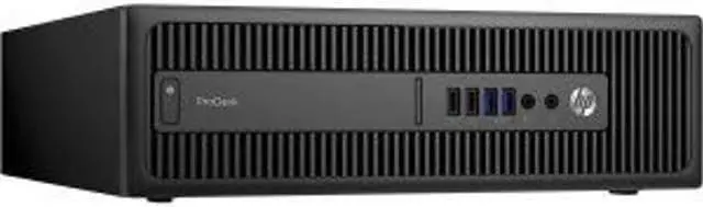 Alt view image 3 of 3 - HP Business Desktop ProDesk 600 G2 Desktop Computer - Intel Core i5 (6th Gen) i5-6500 3.20 GHz - 8 GB DDR4 SDRAM - 500 G (Renewed)