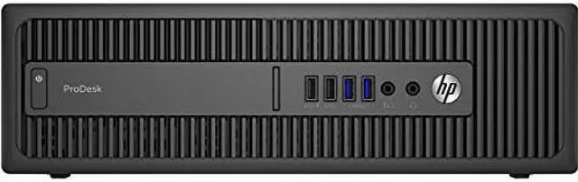 Main image of HP Business Desktop ProDesk 600 G2 Desktop Computer - Intel Core i5 (6th Gen) i5-6500 3.20 GHz - 8 GB DDR4 SDRAM - 500 G (Renewed)