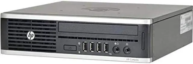 Alt view image 2 of 5 - HP 8200 USFF Computer Desktop PC, Intel Core i5 3.1GHz Processor, 8GB Ram, 120GB Solid Drive, WiFi | Bluetooth, 1080p Webcam, Wireless Keyboard & Mouse, 24 Inch Monitor, Windows 10 (Renewed)