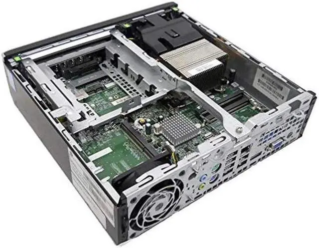 Alt view image 4 of 5 - HP 8200 USFF Computer Desktop PC, Intel Core i5 3.1GHz Processor, 8GB Ram, 120GB Solid Drive, WiFi | Bluetooth, 1080p Webcam, Wireless Keyboard & Mouse, 24 Inch Monitor, Windows 10 (Renewed)