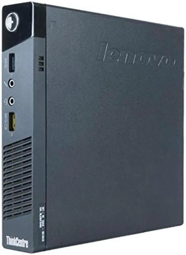 Alt view image 2 of 4 - 2018 Lenovo Think Center M93P Tiny Desktop PC, Intel Core I5-4570T 2.9GHz up to 3.6GHz, 8GB RAM, 240GB SSD, WIFI, BT 4.0, HDMI, USB 3.0, VGA, DP port, W10P64 (Renewed)