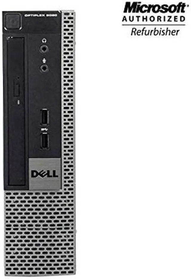 Alt view image 2 of 4 - Dell Optiplex 9020 USFF Ultra-Slim Business Desktop Computer PC, Intel i5-4570s up to 3.6 GHz, 8GB DDR3 RAM, New 512GB SSD, Keyboard, Mouse, Wireless WiFi, Windows 10 Pro 64 Bit (Renewed)