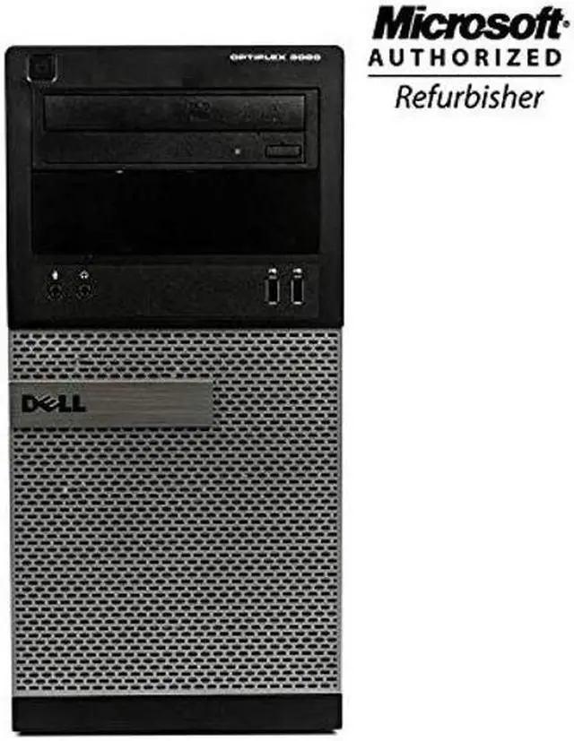 Alt view image 2 of 4 - Dell Optiplex 3020 Tower PC Desktop Computer - Quad Core Intel i5 4570 3.2 GHz, 8GB RAM, 1TB SSD, DVD-ROM Drive, Keyboard, Mouse, WiFi, Windows 10 Home(Renewed)