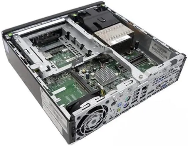 Alt view image 5 of 5 - HP 8300 USFF Computer Desktop PC, Intel Core i7 3.4GHz Processor, 8GB Ram, 250GB Hard Drive, WiFi | Bluetooth, 1080p Webcam, Wireless Keyboard & Mouse, 20 Inch Monitor, Windows 10 (Renewed)