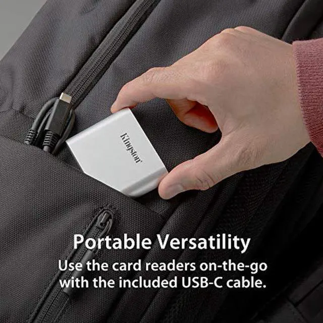 Alt view image 5 of 5 - Kingston Workflow Station USB3.2 Gen2 Dock USB-A/C Hub - WFS-U