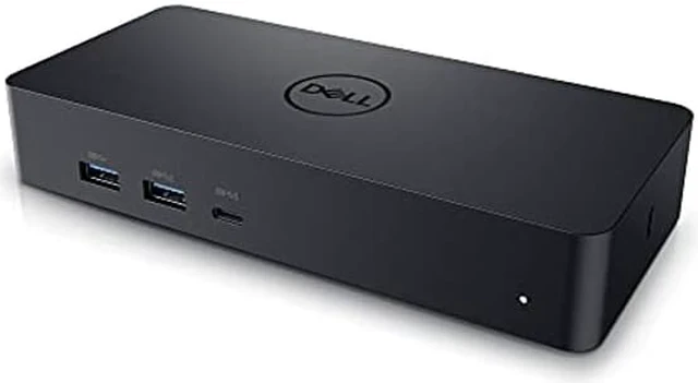 Alt view image 4 of 4 - Dell Universal Dock - D6000S, Equipped with USB-C/USB-A PowerShare Options, Connect Upto Three 4K Displays, LED Indicator, Black
