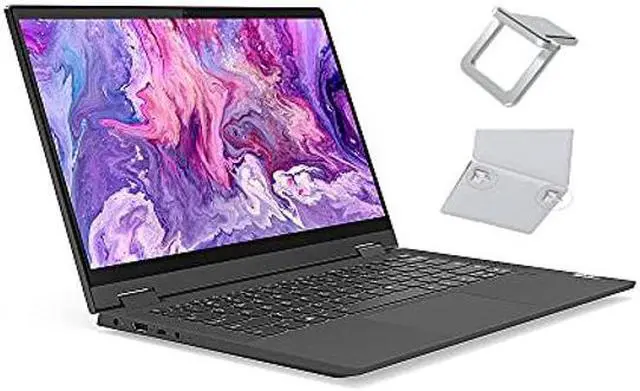 Alt view image 2 of 5 - Lenovo Flex 5 14" FHD IPS 2-in-1 Touchscreen Laptop | AMD Ryzen 7 4700U 8-Core | 8GB DDR4 RAM | 1TB SSD | Backlit Keyboard | Fingerprint Reader | Win 10 | with Laptop Stand Bundled