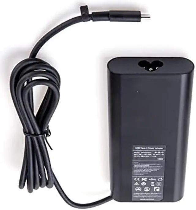 Alt view image 5 of 5 - 130W USB C Type C AC Power Adapter for Dell XPS 15 9500 17 9700 Latitude 7210 7310 7410 9410 9510 5420 5520 Precision 5550 5750 3560 3550 3551 Precision 5530 2in1 DA130PM170 Charger Supply Power Cord