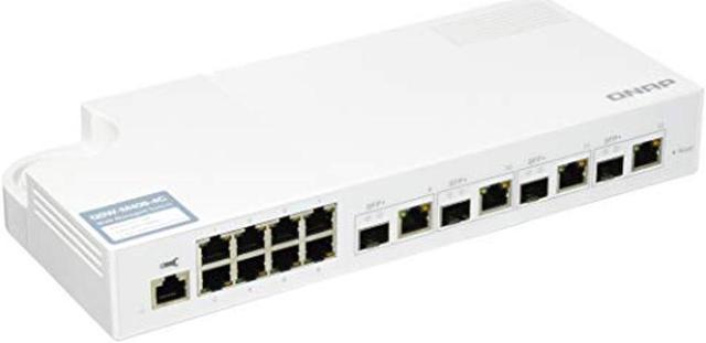 QNAP QSW-M408-4C 10GbE Managed Switch, with 4-Port 10GbE SFP+/RJ45