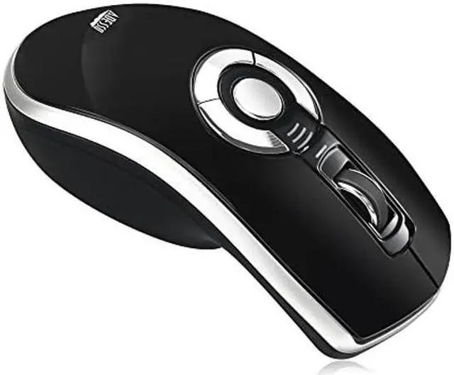 Alt view image 3 of 5 - Adesso iMouse P20 Air Mouse Elite Rechargeable Desktop Mouse and Remote Presentation Programable Buttons