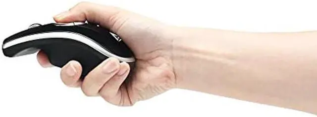 Alt view image 5 of 5 - Adesso iMouse P20 Air Mouse Elite Rechargeable Desktop Mouse and Remote Presentation Programable Buttons