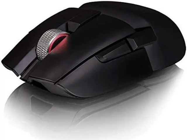 Main image of Thermaltake Argent M5 Wireless 16.8M RGB Color Gaming Mouse, 6 Customizable Dynamic Lighting Effects, Pixart PMW-3335 Optical Sensor, DPI Adjustments Up to 16,000. GMO-TMF-HYOOBK-01