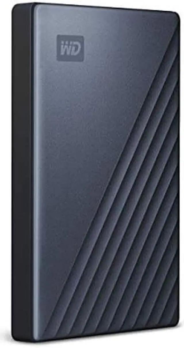 Alt view image 2 of 5 - WD 5TB My Passport Ultra Blue Portable External Hard Drive HDD, USB-C and USB 3.1 Compatible - WDBFTM0050BBL-WESN