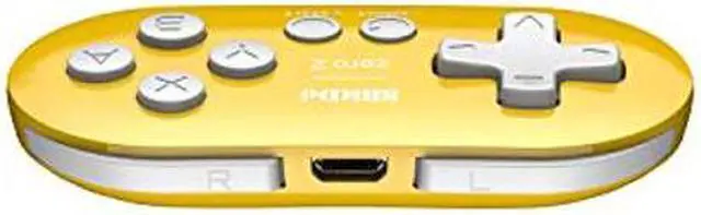 Alt view image 5 of 5 - 8Bitdo Zero 2 Bluetooth Gamepad Keychain Sized Mini Controller for Switch, Windows, Android, macOS & Raspberry Pi(Yellow Edition) - Nintendo Switch