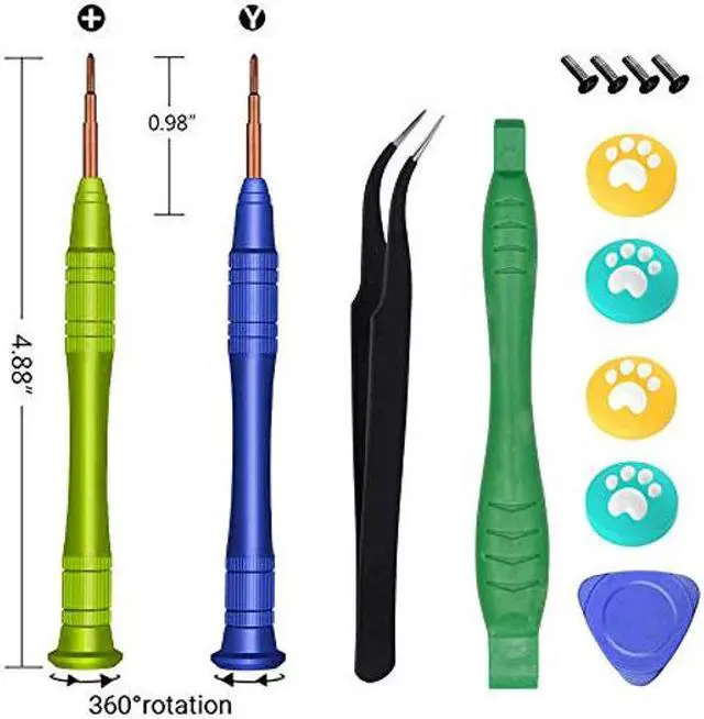 Alt view image 4 of 5 - Replacement Joystick for Nintendo Switch lite, Repair Joystick Replacement Tool Kit for Switch lite and Nintendo Joycon Controller
