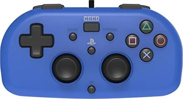 Main image of Wired Mini Gamepad for Kids - Playstation 4 Controller - Officially Licensed (Blue)