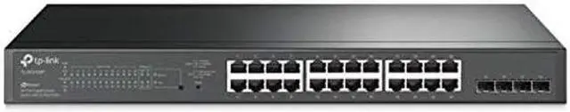 TP-Link 　TL-SG2428P(UN)　PoE+ Switch TP-Link TL-SG2428P 24-Port PoE+ Compliant Gigabit Managed