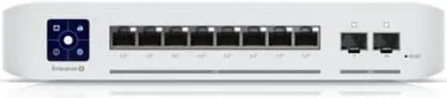 Alt view image 2 of 5 - Ubiquiti Switch Enterprise 8 PoE | 8-Port Managed Layer 3 Multi-Gigabit PoE Switch (USW-Enterprise-8-PoE)
