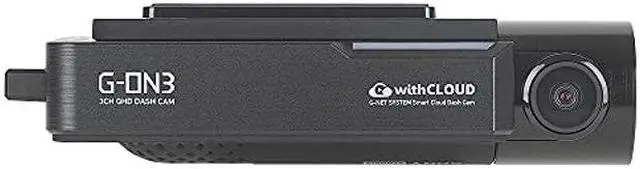 Main image of GNET System G-ON3 Dash Cam 3CH QHD Smart Dash Camera, Starvis Image Sensor, withCloud, Wi-Fi Connected Car Camera with Night Vision, Real HDR, Wide Viewing Angle 180deg, External GPS, G-Sensor