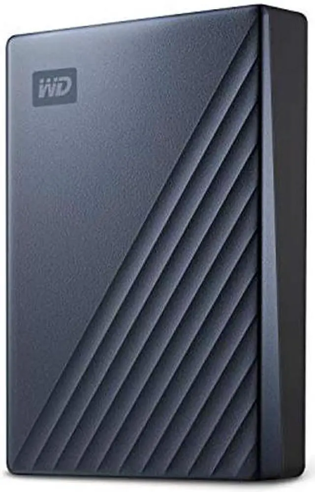 Alt view image 2 of 2 - WD 4TB My Passport Ultra Blue Portable External Hard Drive HDD, USB-C and USB 3.1 Compatible - WDBFTM0040BBL-WESN