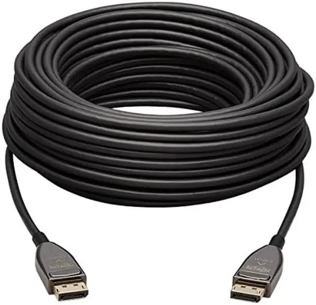 Alt view image 2 of 4 - Tripp Lite DisplayPort Fiber Active Optical Cable AOC 8K 60Hz CL3 M/M 20M (P580F3-20M-8K6)