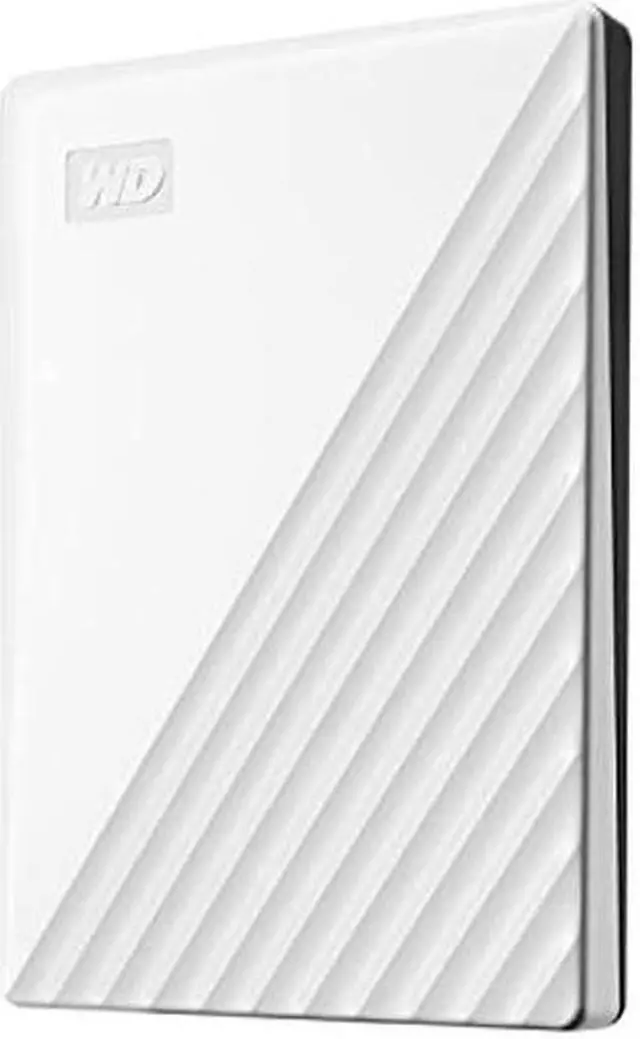 Alt view image 2 of 5 - WD 1TB My Passport Portable Hard Drive, External HDD with Backup Software and Password Protection, White - WDBYVG0010BWT-WESN