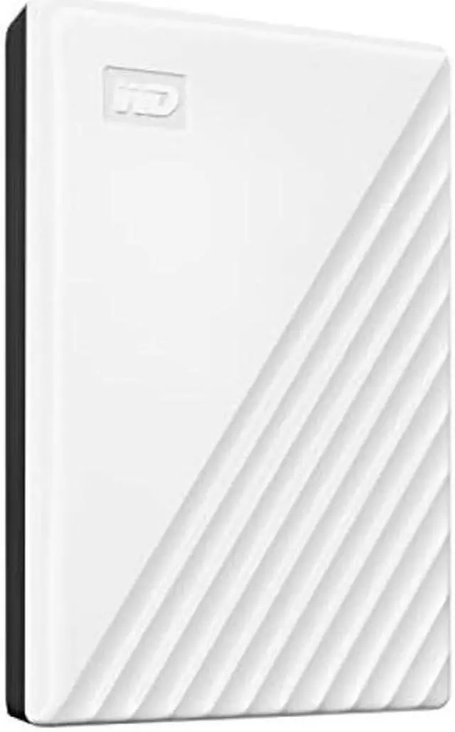 Alt view image 3 of 5 - WD 1TB My Passport Portable Hard Drive, External HDD with Backup Software and Password Protection, White - WDBYVG0010BWT-WESN