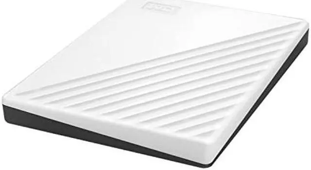 Alt view image 4 of 5 - WD 1TB My Passport Portable Hard Drive, External HDD with Backup Software and Password Protection, White - WDBYVG0010BWT-WESN