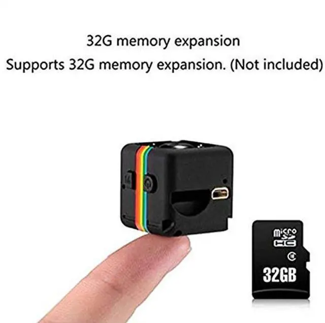 Alt view image 4 of 5 - Mini Spy Camera Sansnail 1080P Hidden Camera SQ11 Portable Small HD Nanny Cam with Night Vision and Motion Detection Indoor Covert Security Camera for Home and Office Hidden Spy Cam