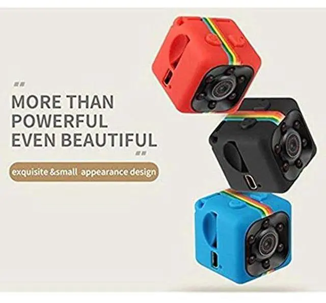 Alt view image 2 of 5 - Mini Spy Camera Sansnail 1080P Hidden Camera SQ11 Portable Small HD Nanny Cam with Night Vision and Motion Detection Indoor Covert Security Camera for Home and Office Hidden Spy Cam