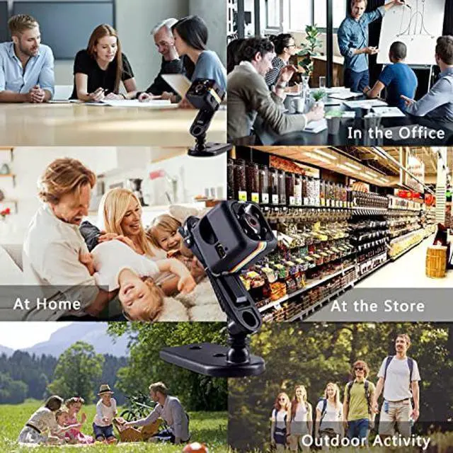 Alt view image 5 of 5 - Spy Camera Hidden Camera Mini Spy Camera Wireless 1080P HD Portable Small Camera with Motion Detection Loop Recording , Nanny Cam for Home Indoor Outdoor Security