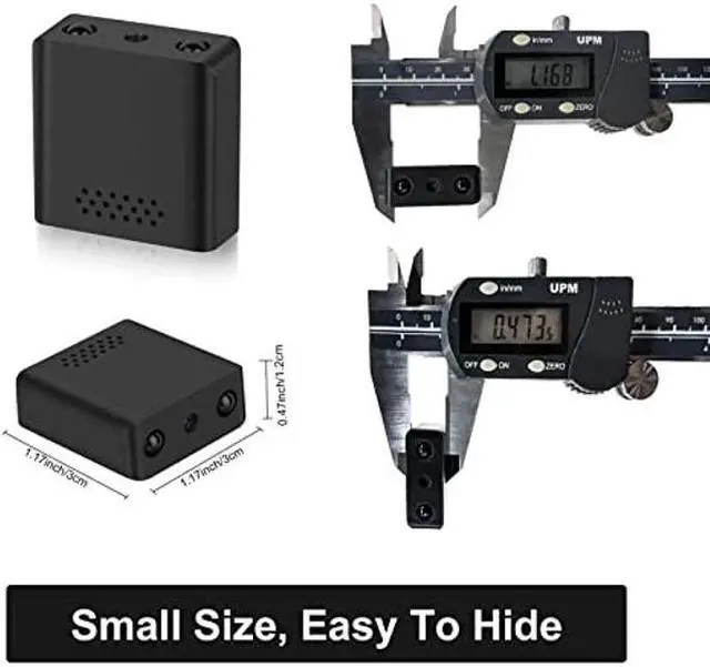 Alt view image 2 of 5 - Chihod WiFi Mini Security Camera, 1080p Smart Indoor Camera, Nanny Cam with Night Vision, Baby Monitor Motion Detection, Phone App, Pet Camera