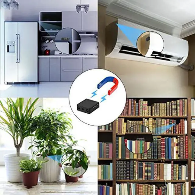 Alt view image 5 of 5 - Chihod WiFi Mini Security Camera, 1080p Smart Indoor Camera, Nanny Cam with Night Vision, Baby Monitor Motion Detection, Phone App, Pet Camera