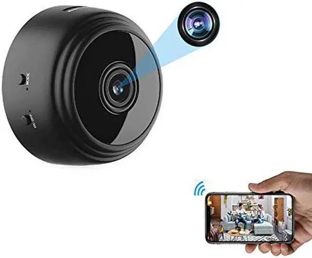 Main image of OVEHEL Mini WiFi Spy Camera HD 1080P Wireless Hidden Camera Video Camera Small Nanny Cam with Night Vision and Motion Activated Indoor Use Security Cameras Surveillance Cam for Car Home Office