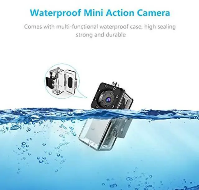 Alt view image 3 of 5 - Waterproof Mini Spy Camera, MHDYT 1080P Full HD Small Portable Hidden Camera/Small Security Camera with Motion Detection and Night Vision, Wireless Security Camera Outdoor/Indoor