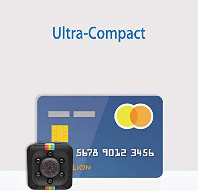 Alt view image 2 of 5 - Spy Camera Wireless Hidden Camera with Audio and Video Recording HD 1080P Mini Spy Cam Portable Small Nanny Cam Night Vision & Motion Detection for Home Office Outdoor with 32GB Card & Card Reader.